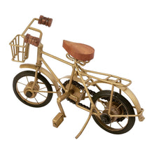 Load image into Gallery viewer, Wooden &amp; Wrought Iron Small Cycle Home Decorative Item
