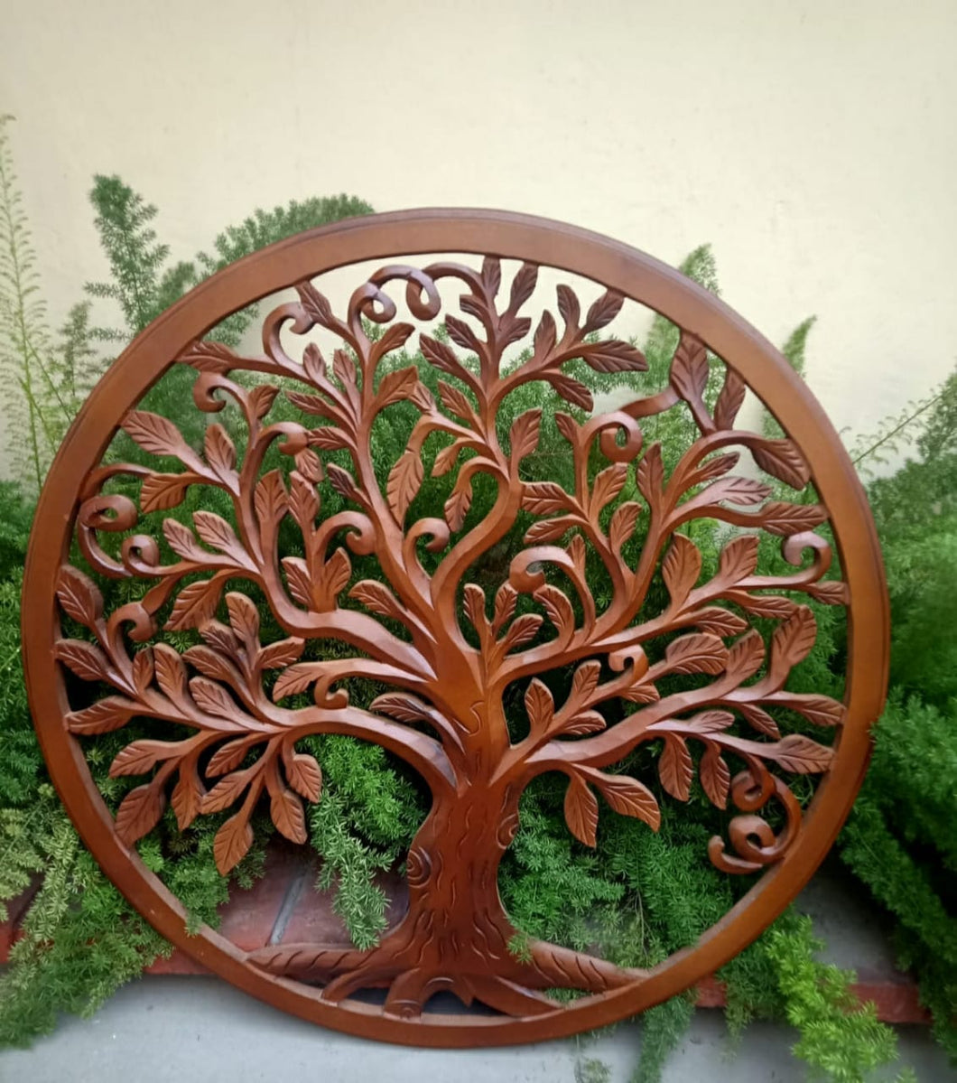 Hand Crafted Tree of life wall art wall decor wooden tree round tree sign cut out wall sign wall hanging interior design