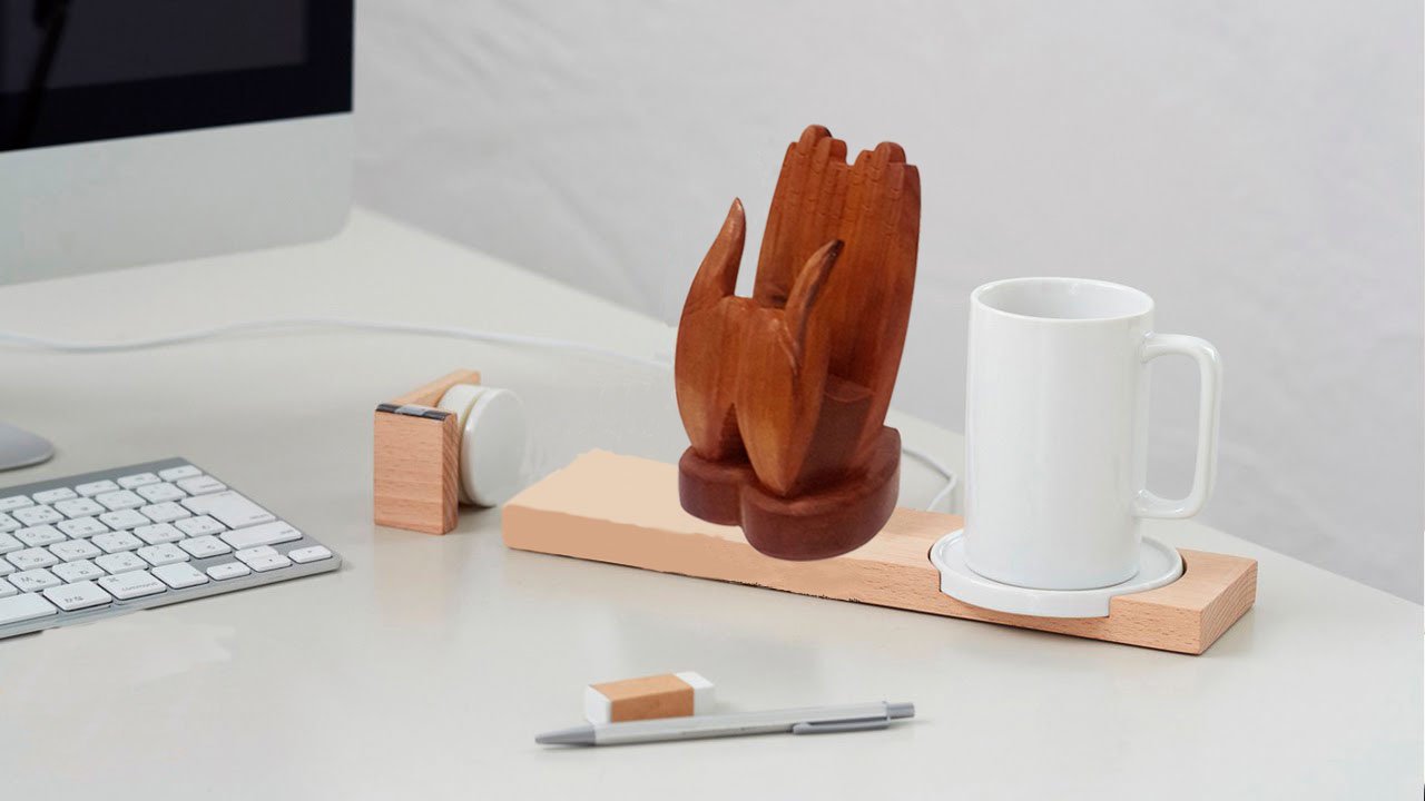 Phone Stand Wood Phone Stand. Phone Holder for Desk. Desk Accessories. 